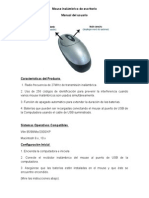 Manual de Usuario Del Mouse