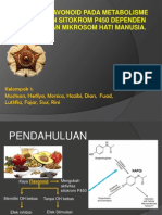 PENGARUH FLAVONOID PADA METABOLISME ASETAMINOFEN SITOKROM P450 DEPENDEN PADA TIKUS DAN MIKROSOM HATI MANUSIA .pptx