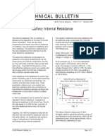 Energizer - Battery Resistance