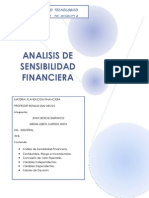 Analisis de Sensibilidad Financiera