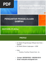 Download Pengantar Penyehatan Tanah Dan Pengolahan Sampah by Wahyudin SN213014698 doc pdf
