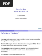 Introduction Statistics Imperial College London