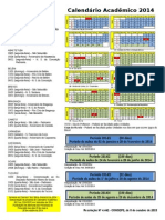 Calendario Acadêmico 2014