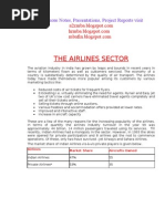 Download Project Report on Airlines by kamdica SN21303510 doc pdf