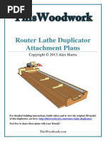 Versatile DIY Router Table Design | PDF | Screw | Metalworking