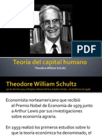 Teoría Del Capital Humano - Schultz