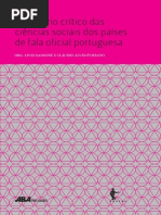 Dicionario Critico Das Ciencias Sociais Dos Paises de Fala Oficial Portuguesa