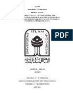 Review Jurnal "PENGARUH INTERNAL LOCUS OF CONTROL DAN KECERDASAN EMOSI TERHADAP KEMAMPUAN PEMECAHAN MASALAH PADA MAHASISWA FAKULTAS ILMU PENDIDIKAN UNIVERSITAS NEGERI SURABAYA"