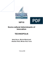 Socio Cultural Factors Innovation