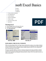 Excel Basics