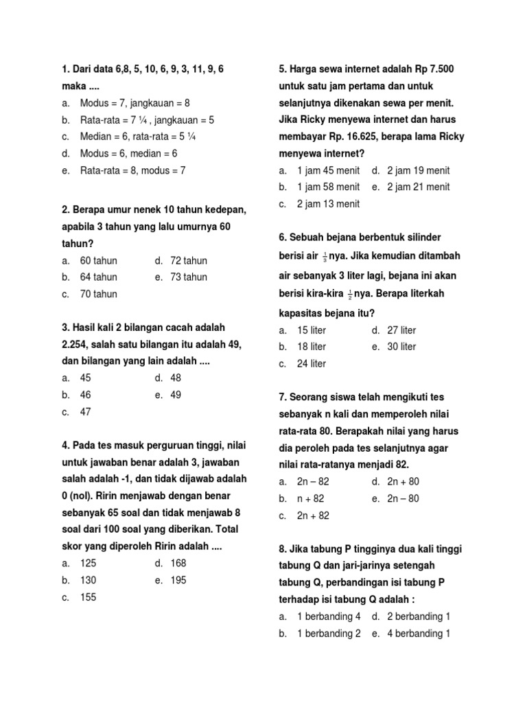 Median Dari Data Tersebut Adalah 19 Berapakah Nilai X - Terkait Data