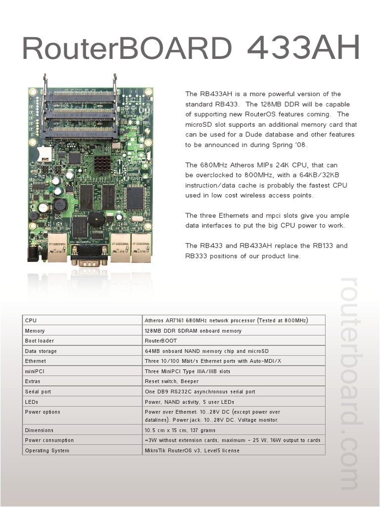 rb433AH Datasheet PDF | PDF | Computers