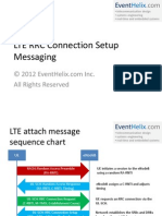LTE PRACH RRC Connection Setup Messaging