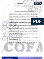 Pedoman Umum Paper Cofa 2014