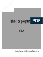 Tehnici de Programare: Stiva