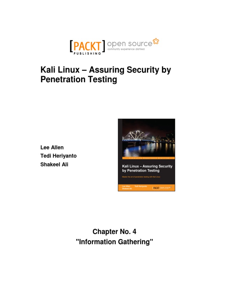 Kali Linux Penetration Testing Guide | PDF | Domain Name System ...