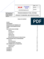 Project Standards and Specifications Fuel Systems Rev01