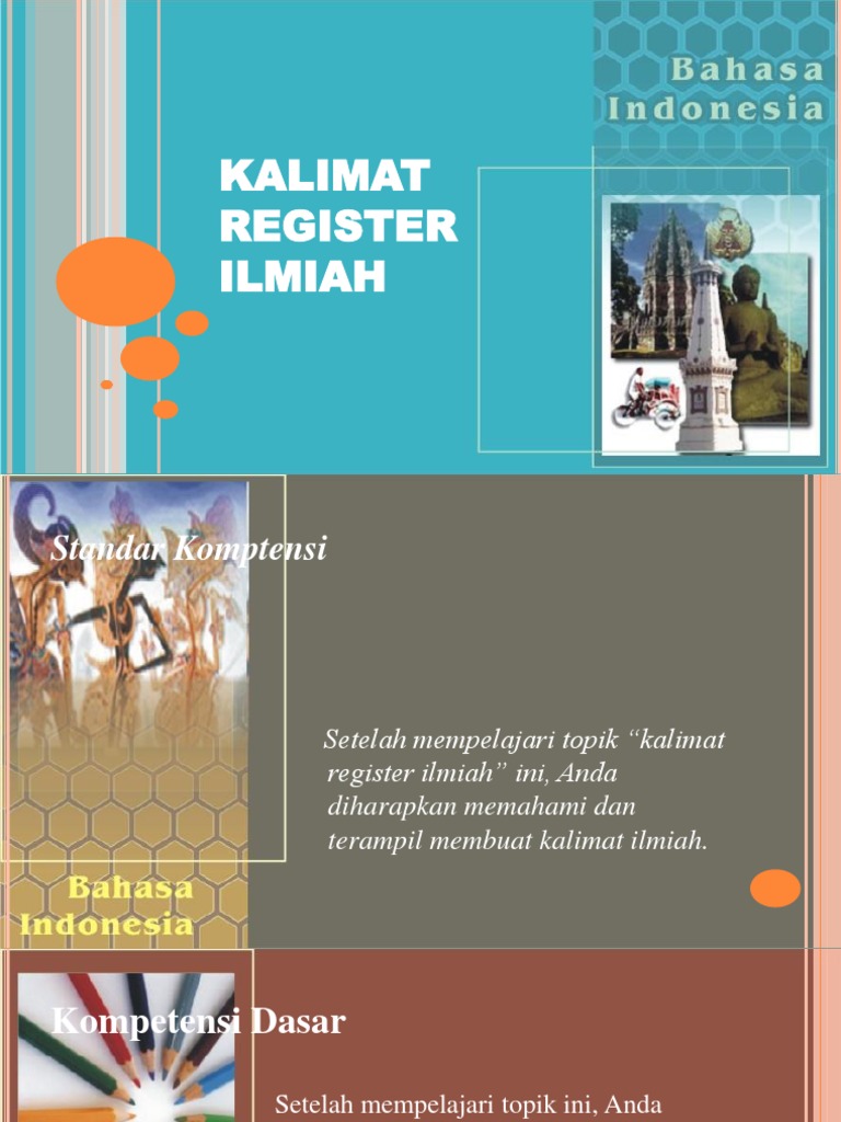 contoh macam-macam kalimat