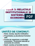 Relatii Institutionale Economice