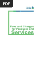 Fees and Charges