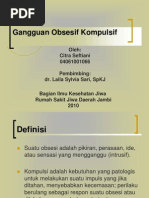 Download Gangguan Obsesif Kompulsifppt by YenyenAwoenDepranJunior SN213082187 doc pdf