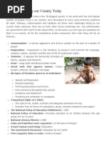 Challenges Facing Our Country Today