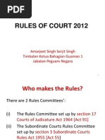 Rules Of Court 2012 F 1 Service Of Process Discovery Law