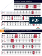 205 Timetable