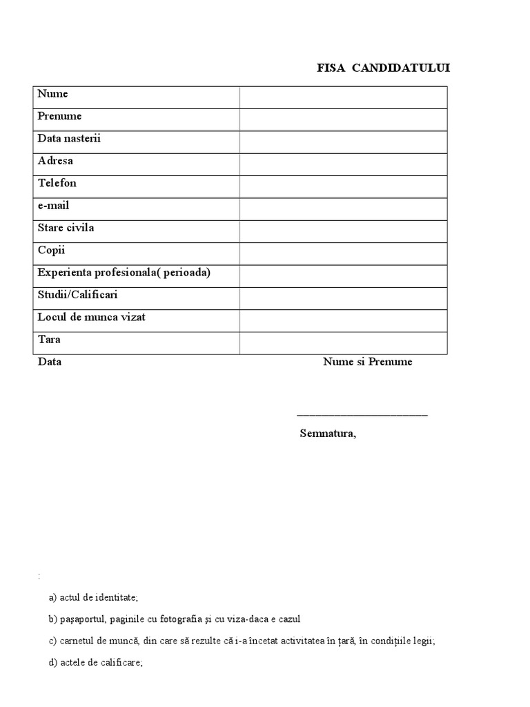 Fisa Intern | PDF