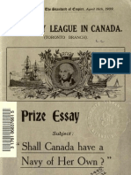 (1909) Shall Canada Have A Navy of Their Own? Navy League in Canada