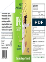 LABEL IP6 Energy Supplement 240 Caps PDF