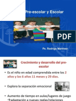 Etapa Pre-Escolar y Escolar