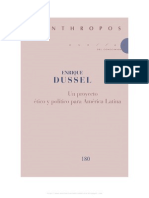 DUSSEL - Un Proyecto Etico y Politico para America Latina