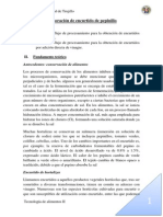 Elaboración de Encurtido de Pepinillo