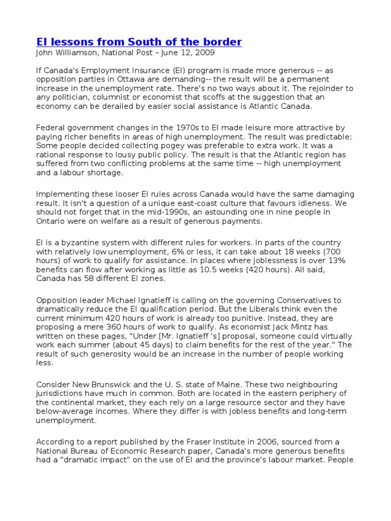 Term paper assistance unemployment