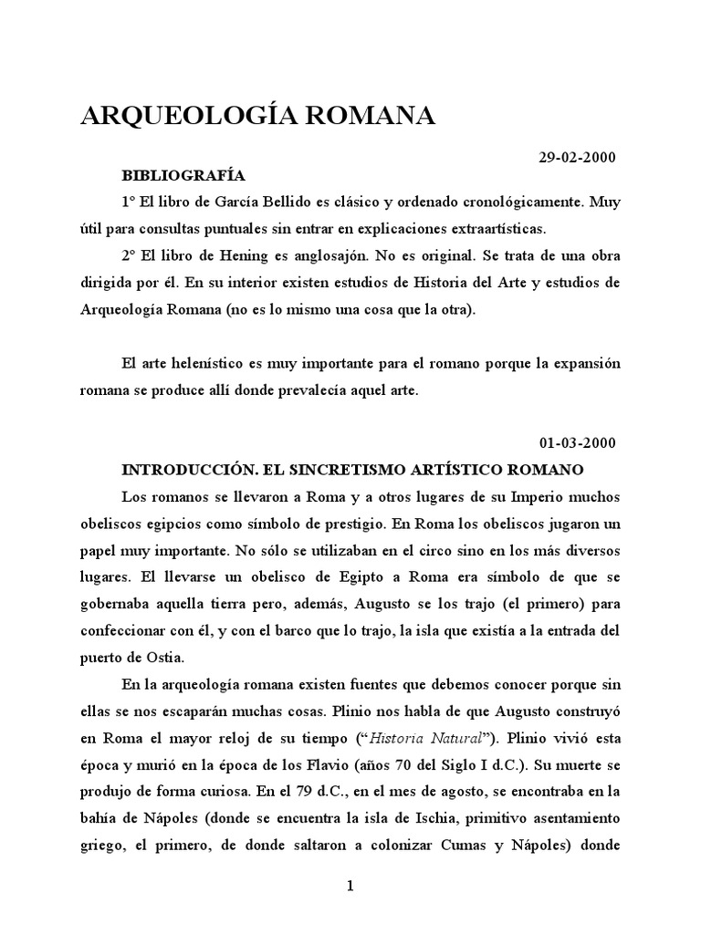 Arqueologia Romana Pdf