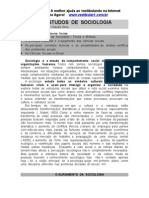 Guia de Estudos de Sociologia - Resumos I.doc