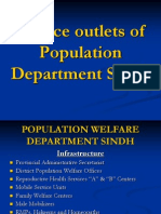 Population Welfare Program and Services