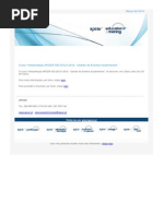 Curso "Interpretação APCER ISO 20121:2012 - Gestão de Eventos Sustentáveis" 