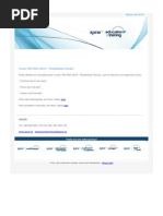 Curso "ISO 9001:2015 - Perspetivas Futuras" 