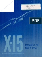 X-15, Research at The Edge of Space