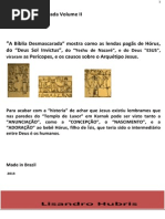 Des Mascara n Do Biblia