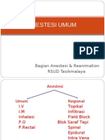 Anestesi Umum Dr. Teguh