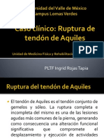 Ruptura tendón Aquiles