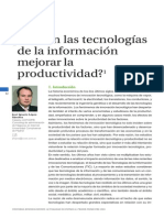 ¿Pueden Las Tecnologías de La Información Mejorar La Productividad?