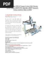 Download Komo Model VR510 Fusion 5 Axis CNC Router by MattM80 SN213143457 doc pdf