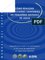 Inspecciones Sanitarias en Pequeños Sistemas de Agua