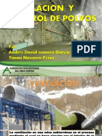 Ventilacion y Control de Polvos