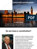 Cambridge Sixth Form Law Conference 2014: The UK's (Unusual) Constitution