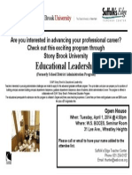 Educational District Leadership Open House 4.1.2014